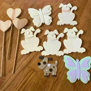 Wooden craft cut outs
